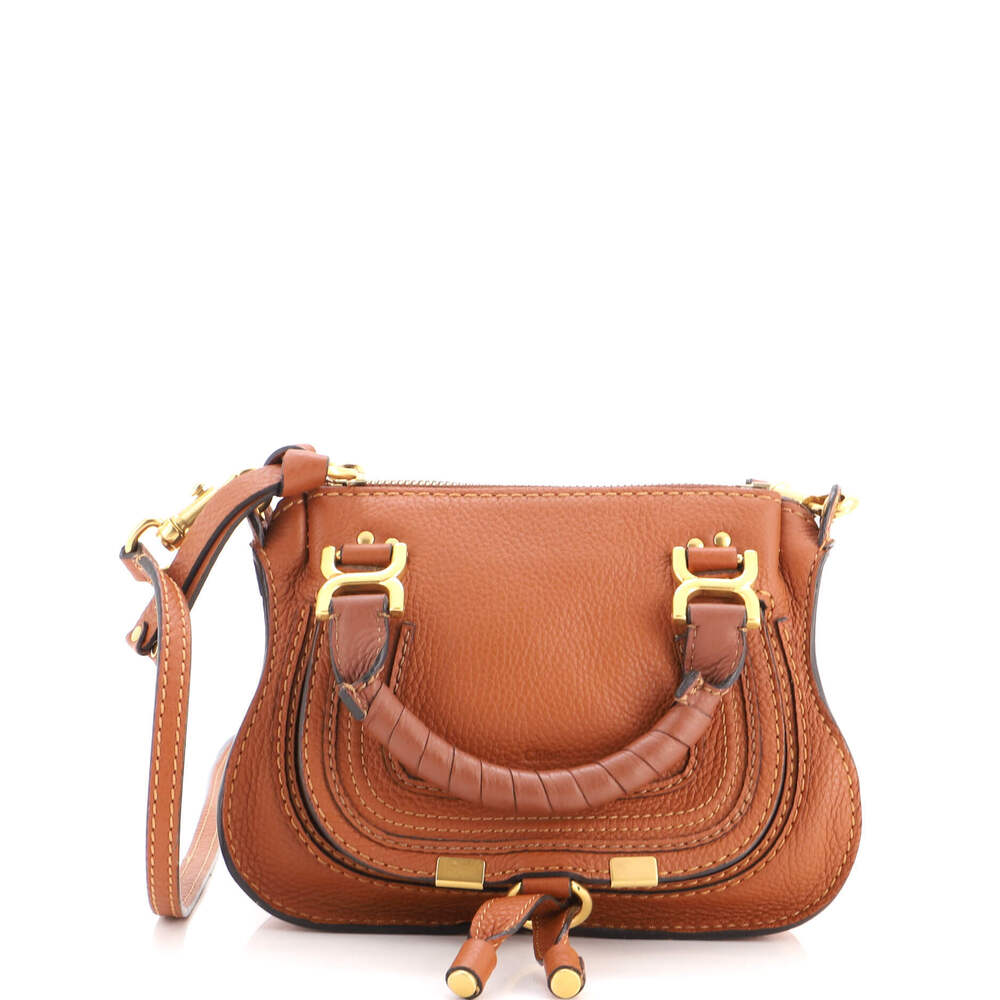 Chloe Baby Marcie Satchel Leather